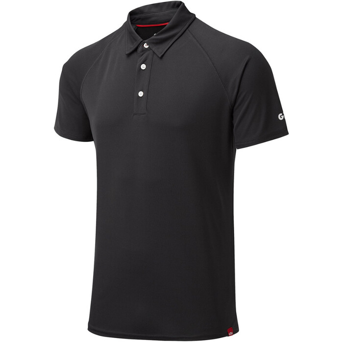 2024 Gill Hombres Polo UV Tec UV008 - Black